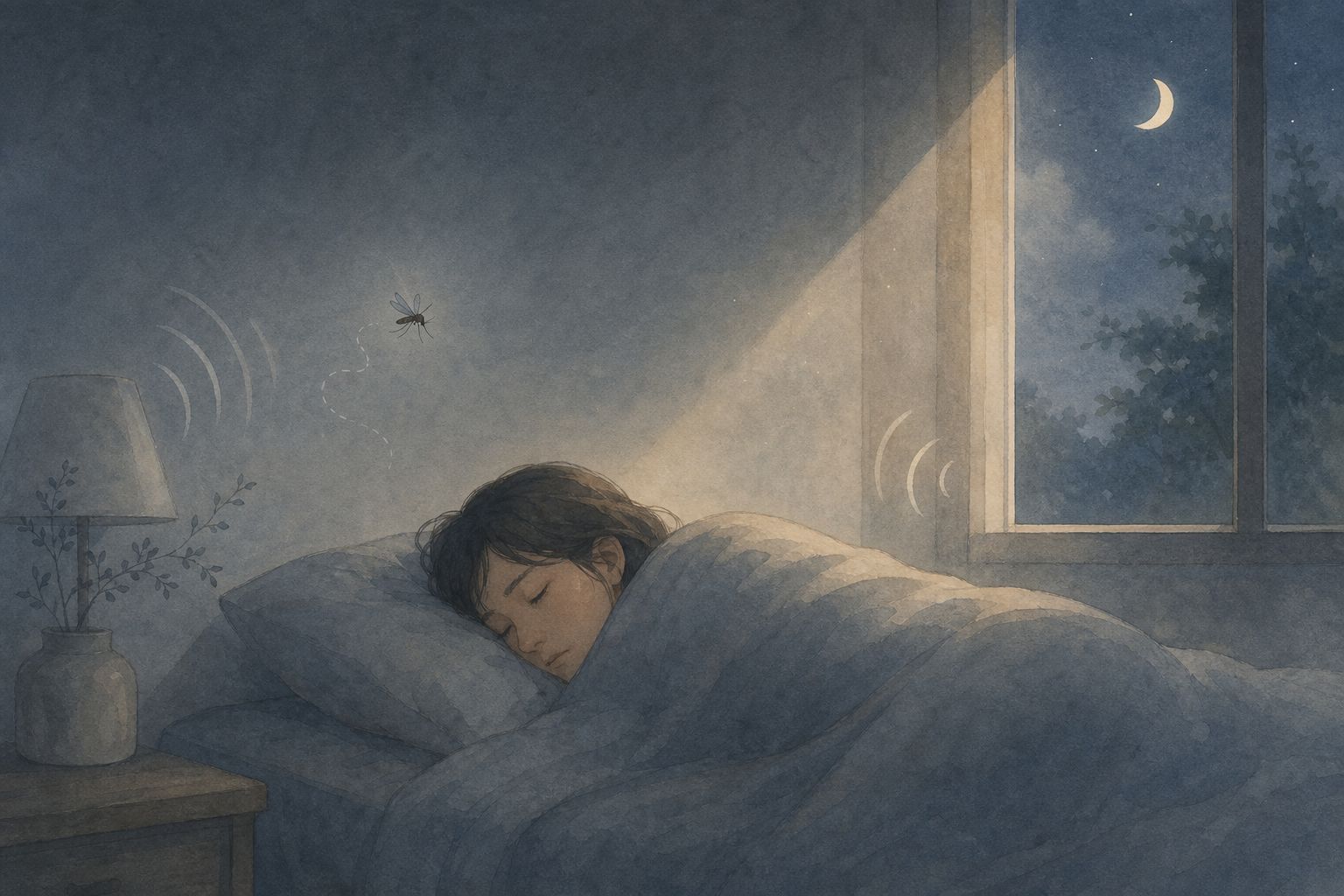 Featured image of post 為什麼半夜總是被吵醒、越睡越累？蚊蟲、光線和噪音怎麼干擾睡眠？大腦睡覺時還在警戒嗎？用蚊帳、耳塞和遮光窗簾，找回深層睡眠的好品質！
