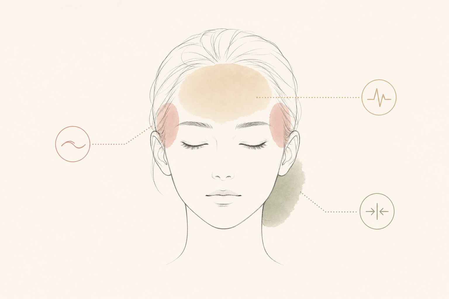 Featured image of post Different 'Headache Locations' Mean Different 'Headache Types'? How to Know if It's 'Tension Headache', 'Migraine', or 'Cluster Headache'? Preliminarily Determine Headache Causes from 'Where It Hurts'!